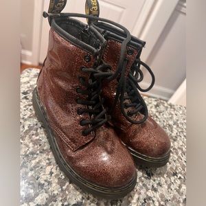 Dr. Martens glitter kids boots